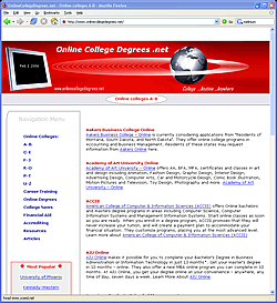 Online College Degrees .net